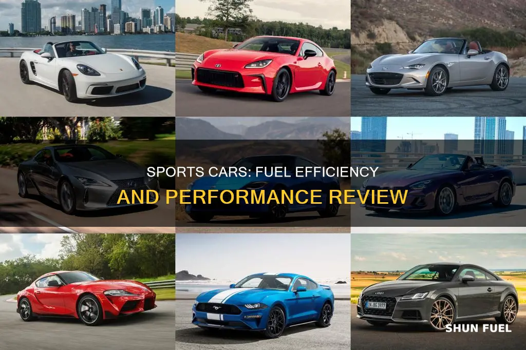 what kind of fuel efficiency do sports cars get