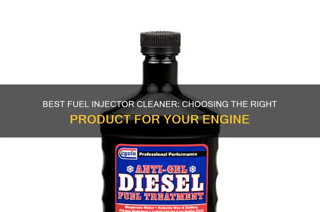 what kind of fuel injector cleaner should i use