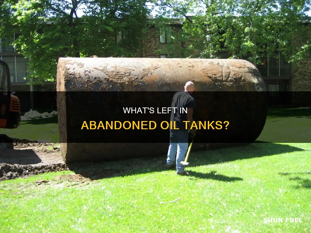 what kind of fuel is in an old oil tank