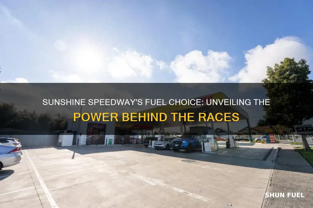 what kind of fuel is used at sunshine speedway