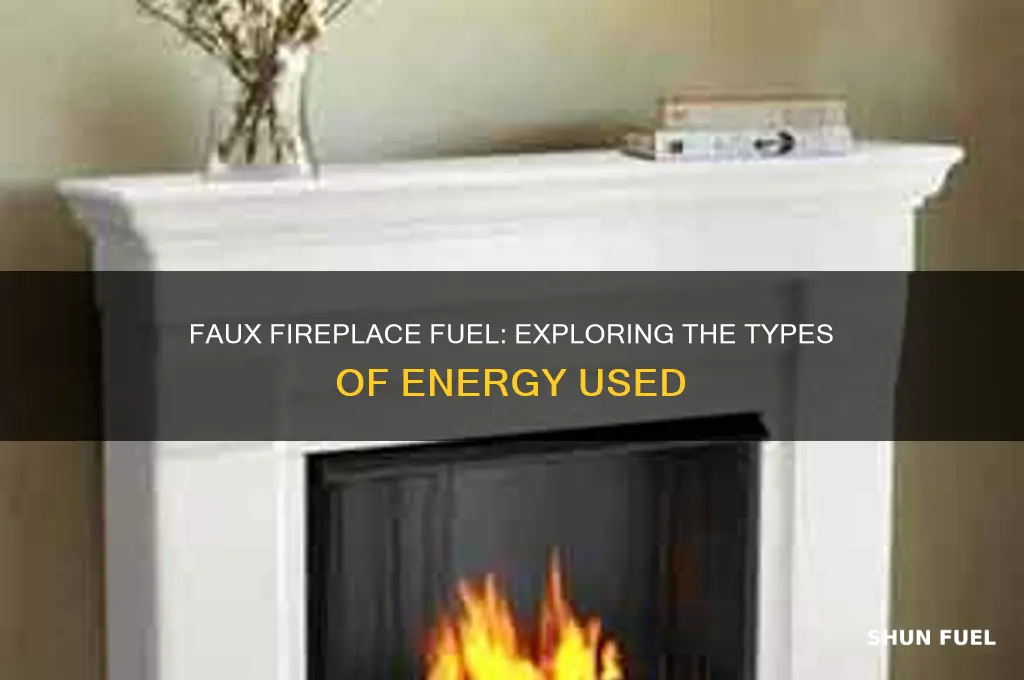 what kind of fuel is used in a faux fireplace