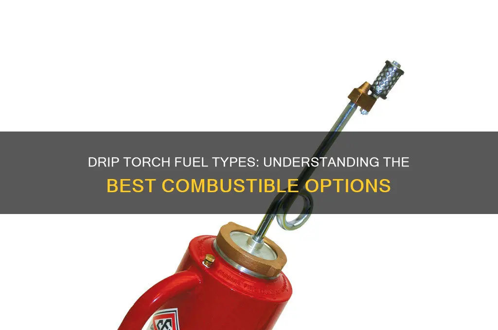 what kind of fuel is used in drip torch