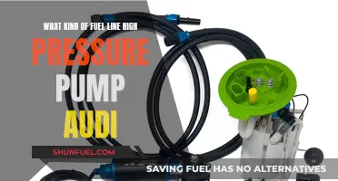 Fuel Line High-Pressure Pump: Audi's Secret Weapon