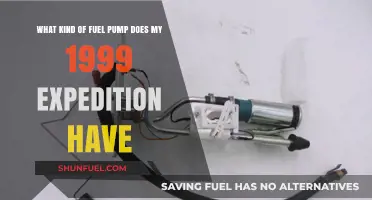 Identifying the Fuel Pump in Your 1999 Ford Expedition