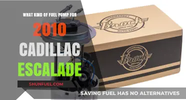 Choosing the Right Fuel Pump for Your 2010 Cadillac Escalade
