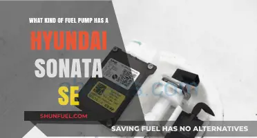 Hyundai Sonata SE Fuel Pump Type: A Comprehensive Guide