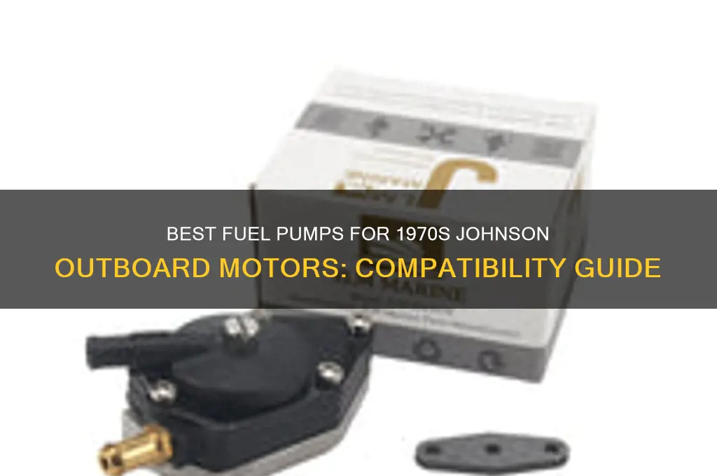 what kind of fuel pumps fit older 1970