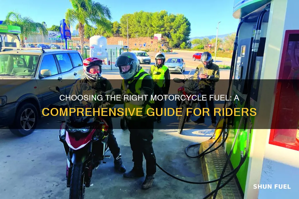 what kind of fuel should i use in a motorcycle