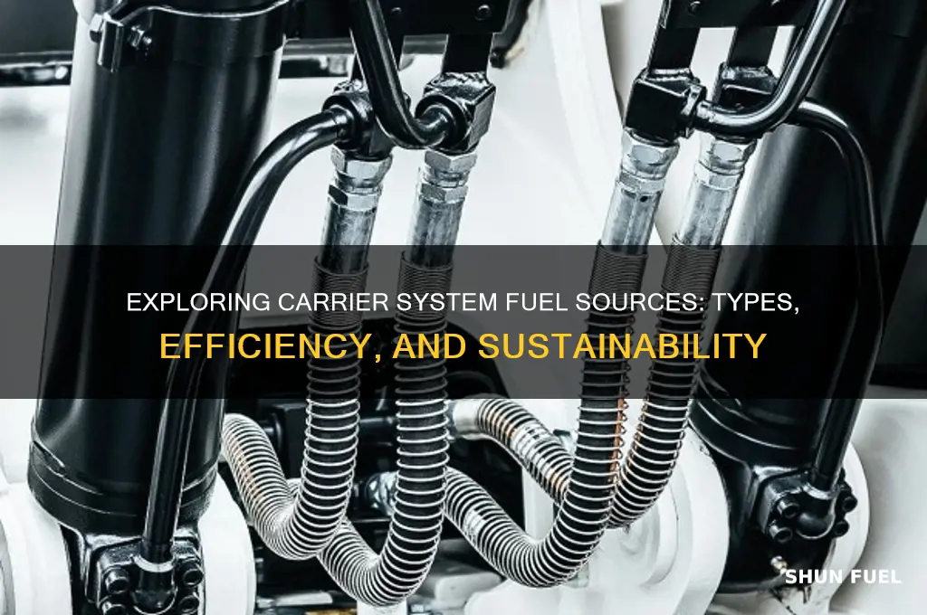 what kind of fuel source does a carrier system use