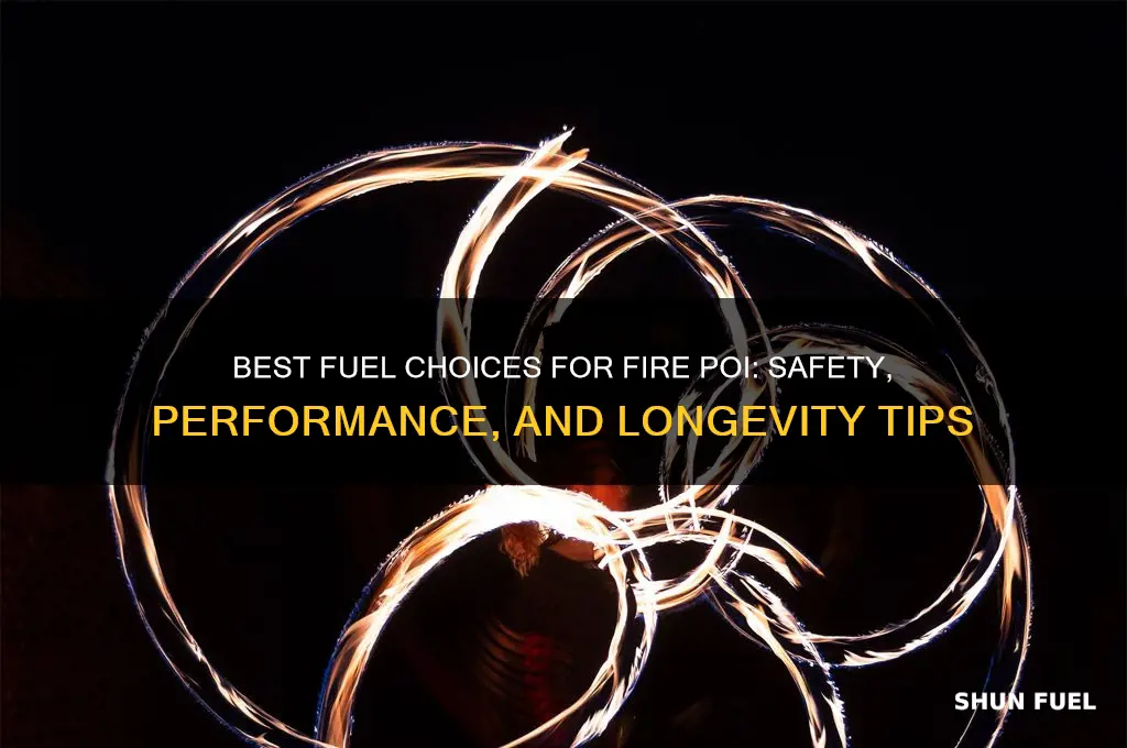 what kind of fuel to use for fire poi