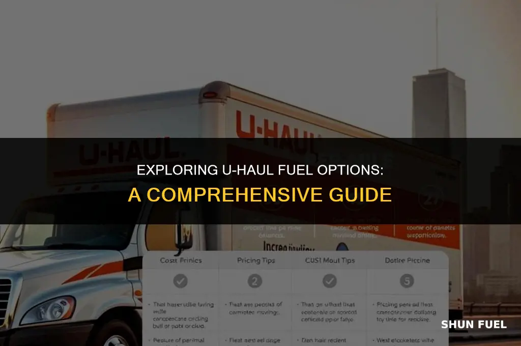 what kind of fuel uhaul
