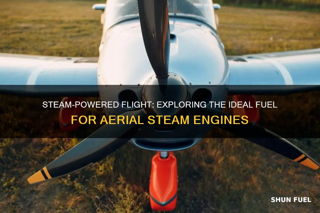 what kind of fuel would a steam powered plane use
