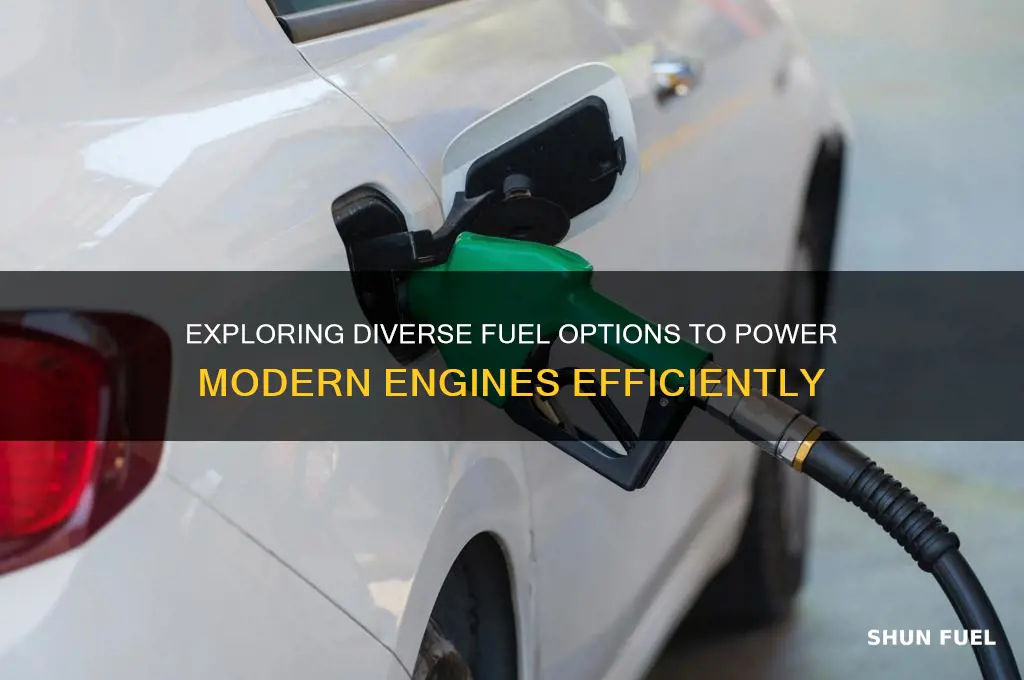 what kind of fuels can power an engine