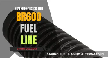 Stihl BR600 Fuel Line Hose: What Kind and Why?