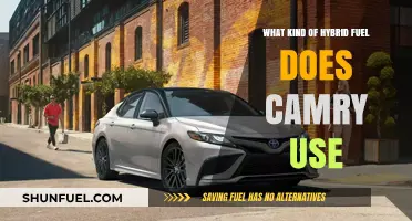 Toyota Camry Hybrid Fuel Type: Unveiling Its Efficient Power Source