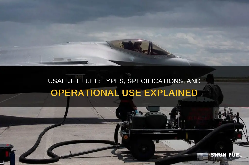 what kind of jet fuel does th eusaf use