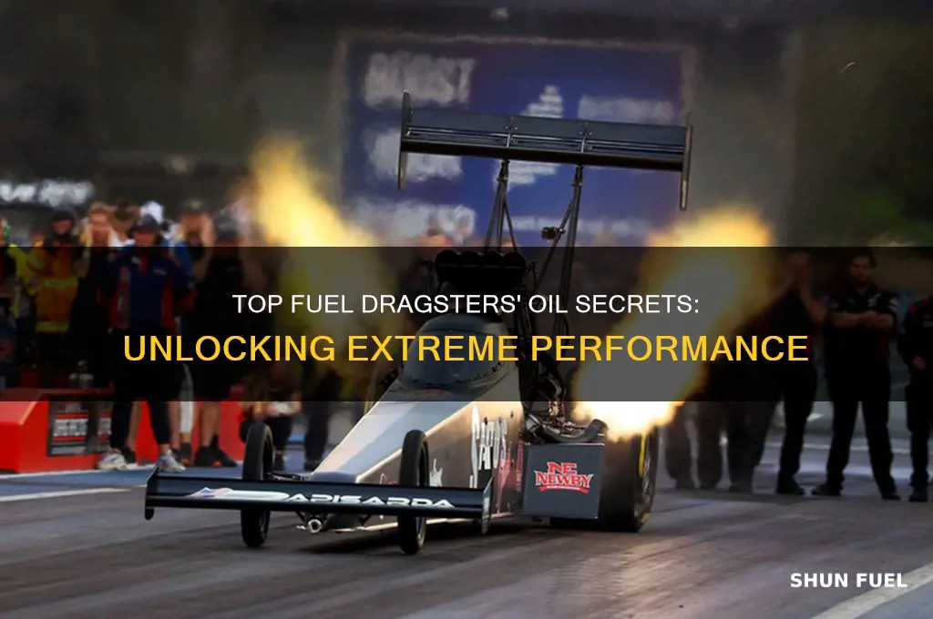 what kind of oil do top fuel dragsters use