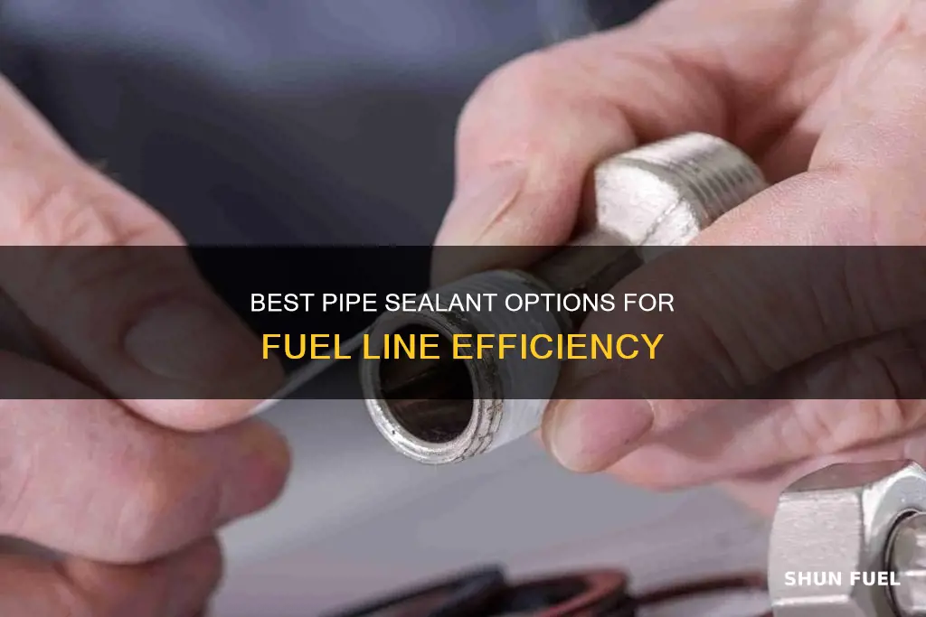 what kind of pipe sealant for fuel line