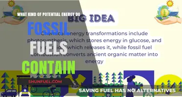 Unlocking Fossil Fuels' Stored Chemical Energy: Understanding Their Potential Power