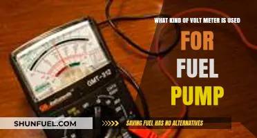 Choosing the Right Volt Meter for Fuel Pump Diagnostics