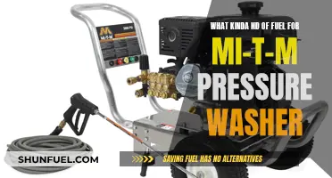 Best Fuel for Your Mi-T-M Pressure Washer