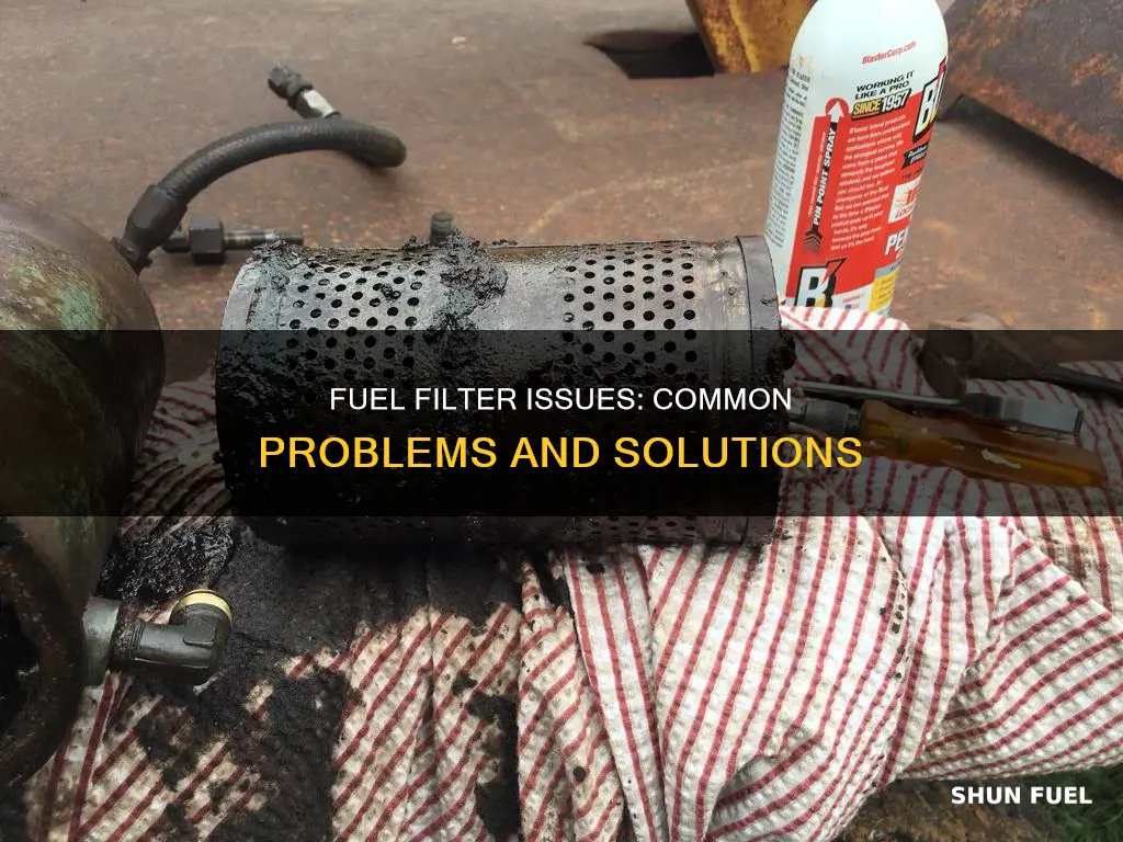 what kinda problems with plugged fuel filter
