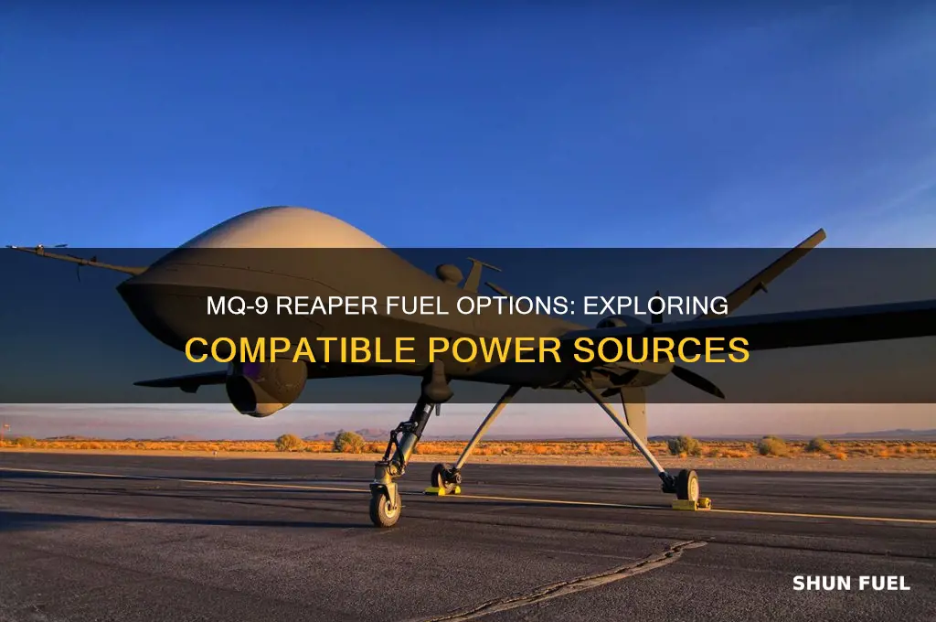 what kinds of fuel can the mq-9 use