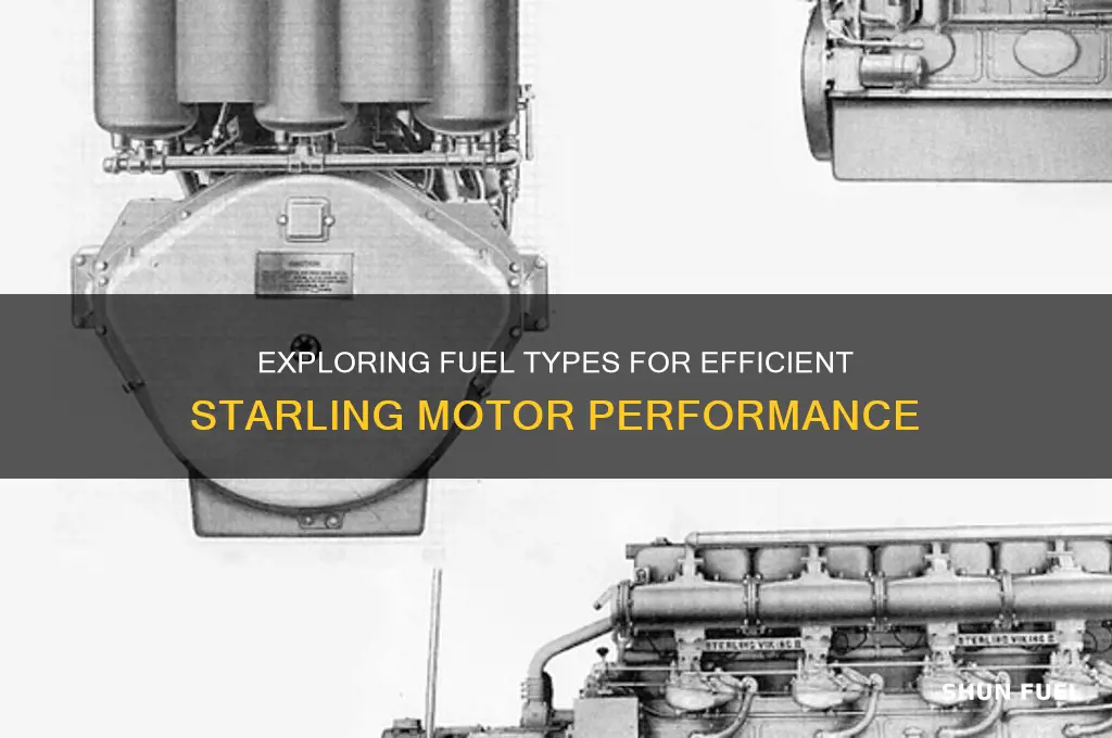 what kinds of fuel used for starling motors