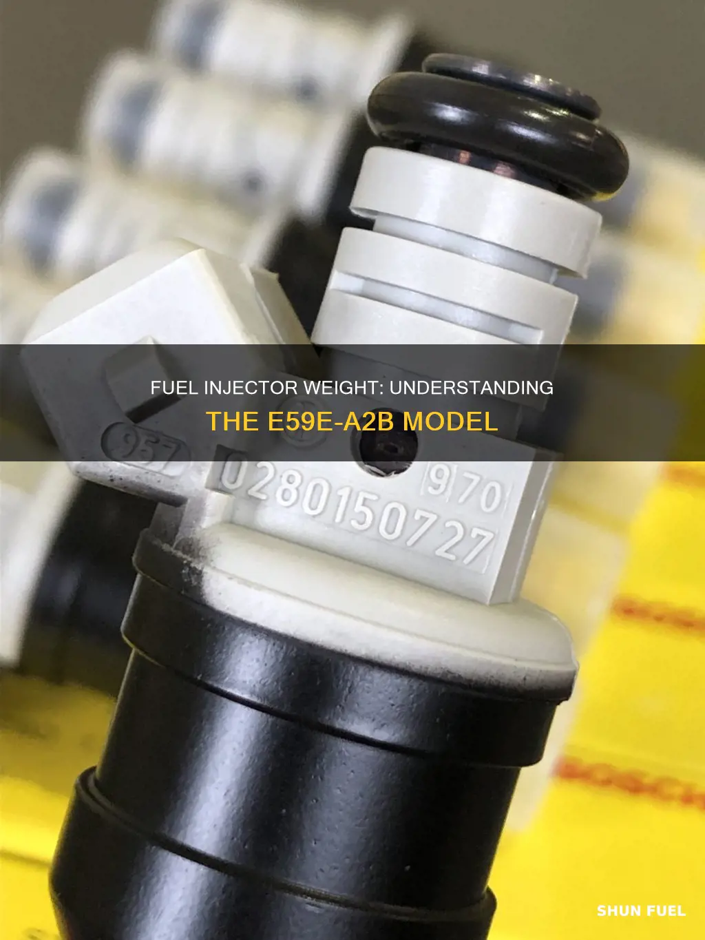 what lbs fuel injector is a e59e-a2b