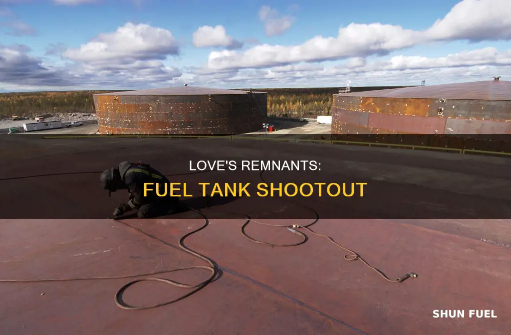 what love remains shoot fuel tank