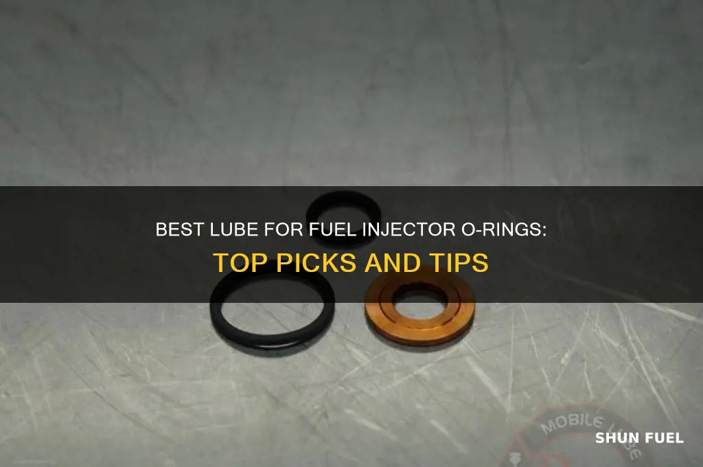 what lube to use on fuel injector o ring