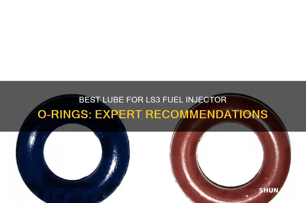 what lube to use on ls3 fuel injector orings