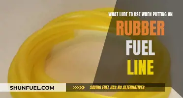 Best Lubes for Installing Fuel Lines