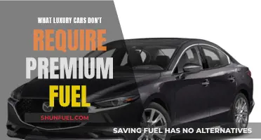 Luxury Cars That Don't Need Premium Fuel