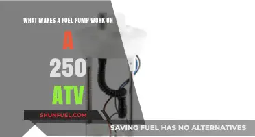 How a Fuel Pump Operates in a 250 ATV: Explained