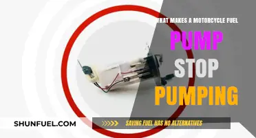 Why Your Motorcycle Fuel Pump Suddenly Stops Working: Common Causes