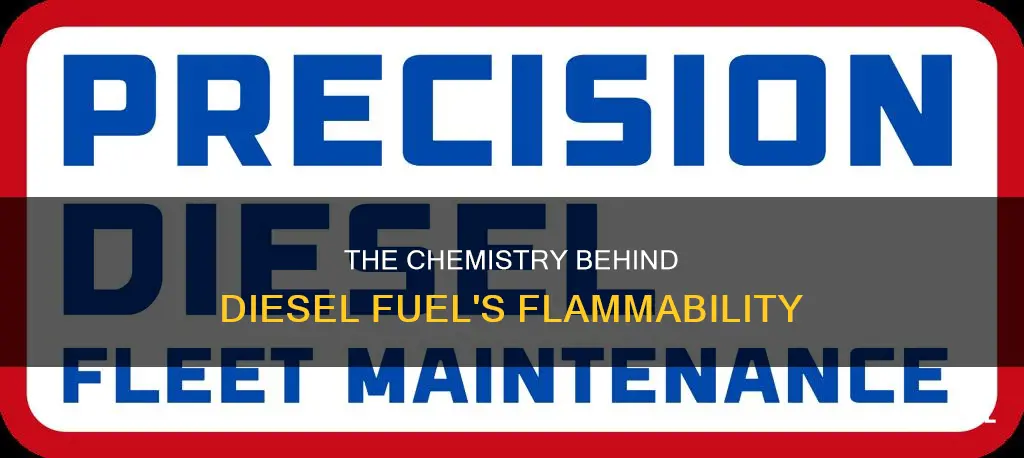 what makes diesel fuel flammable