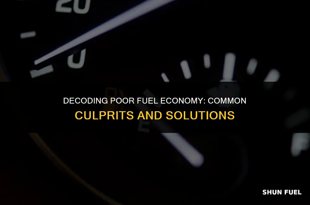 what makes fuel economy bad