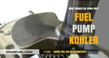 Understanding Kohler's Oil Pump to Fuel Pump Operation Mechanism