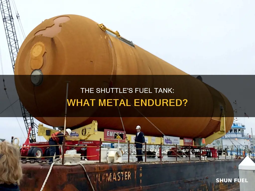 what metal were the shuttle