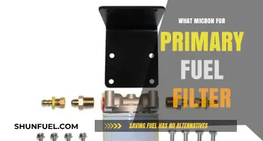 Choosing the Right Micron Rating for Your Primary Fuel Filter