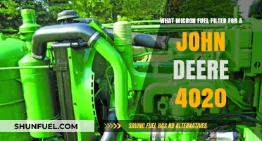 Choosing the Right Micron Fuel Filter for Your John Deere 4020