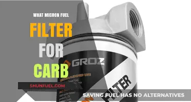 Choosing the Right Micron Fuel Filter for Your Carb
