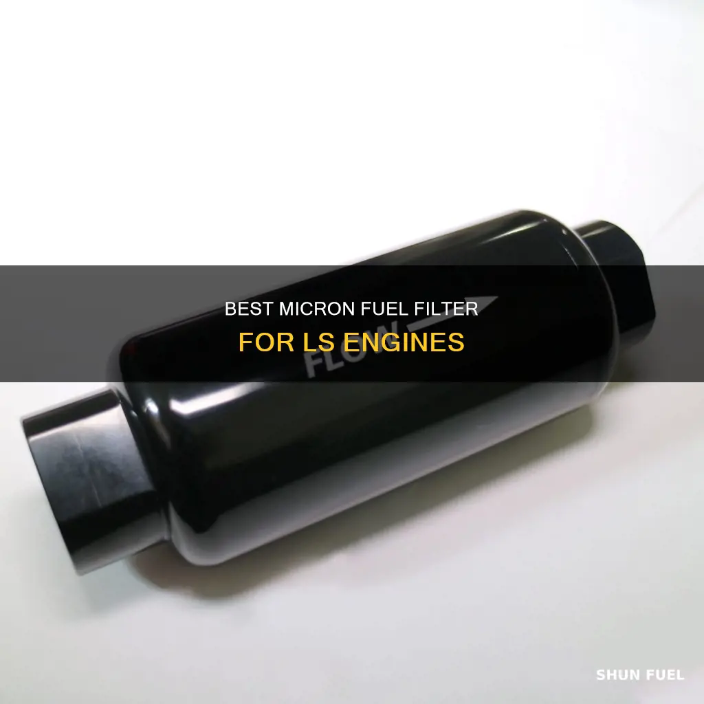 what micron fuel filter for ls