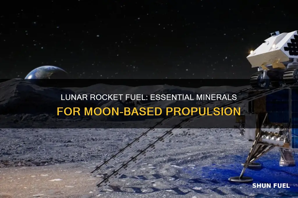 what minerals are useful for roket fuel on moon