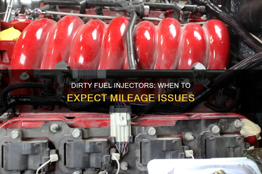 what mipeage are dirty fuel injectors likely