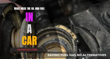 How Cars Mix Oil and Fuel