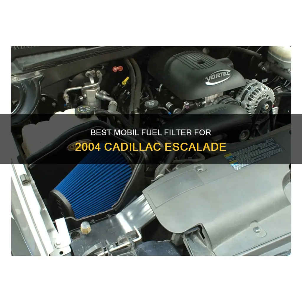 what mobil fuel filter fits 2004 cadillac escalade