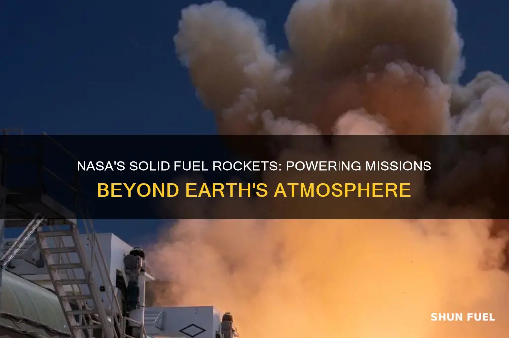 what nasa rocket use solid fuel