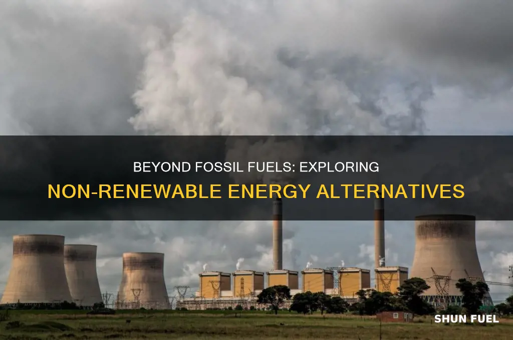 what non renewable energy is not a fossil fuel